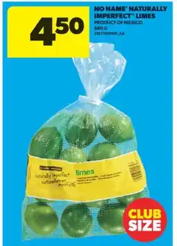 Real Canadian Superstore NO NAME NATURALLY IMPERFECT LIMES, 680 G offer