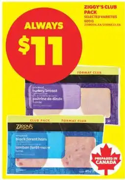 Real Canadian Superstore ZIGGY'S CLUB PACK, 600 G offer