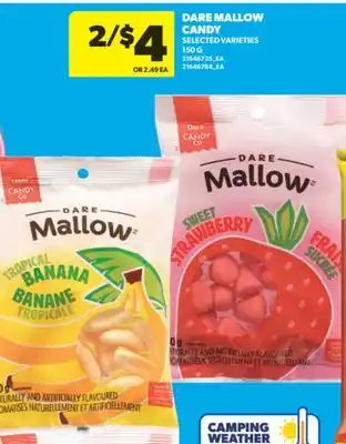 Real Canadian Superstore DARE MALLOW CANDY, 150 G offer