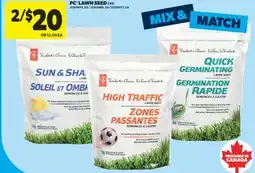 Real Canadian Superstore PC LAWN SEED, 1 KG offer