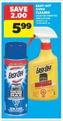 Real Canadian Superstore EASY-OFF OVEN CLEANER, 400 G/475 ML offer