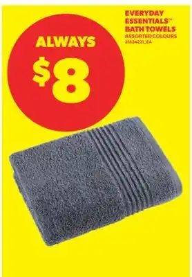 Real Canadian Superstore EVERYDAY ESSENTIALS BATH TOWELS offer