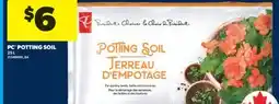 Real Canadian Superstore PC POTTING SOIL, 25 L offer