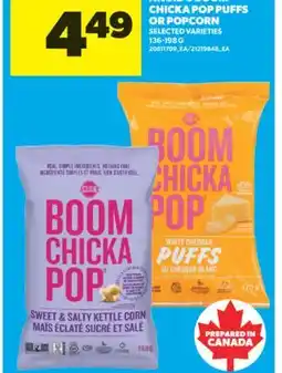 Real Canadian Superstore ANGIE'S BOOM CHICKA POP PUFFS OR POPCORN, 136-198 G offer