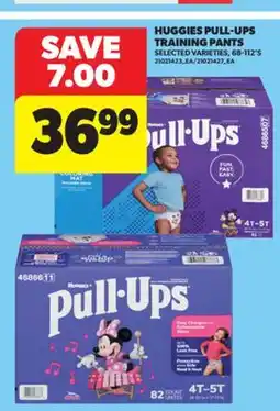 Real Canadian Superstore HUGGIES PULL-UPS TRAINING PANTS, 68-112'S offer