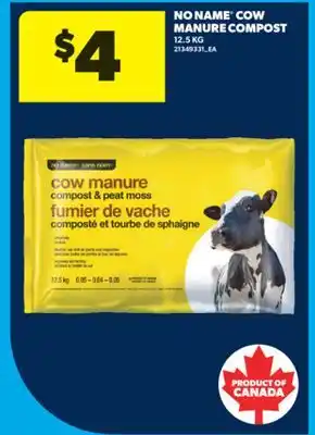 Real Canadian Superstore NO NAME COW MANURE COMPOST, 12.5 KG offer