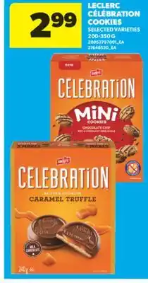 Real Canadian Superstore LECLERC CÉLÉBRATION COOKIES, 200-350 G offer