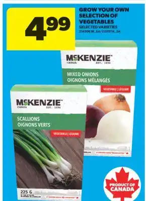 Real Canadian Superstore GROW YOUR OWN SELECTION OF VEGETABLES offer