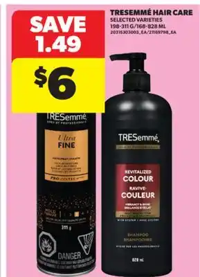 Real Canadian Superstore TRESEMMÉ HAIR CARE, 198-311 G/168-828 ML offer