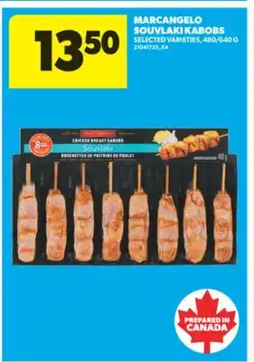 Real Canadian Superstore MARCANGELO SOUVLAKI KABOBS, 480/640 G offer