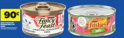Real Canadian Superstore FANCY FEAST OR FRISKIES WET CAT FOOD, 85/156 G offer