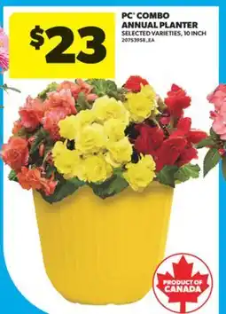Real Canadian Superstore PC COMBO ANNUAL PLANTER, 10 INCH offer