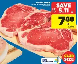 Real Canadian Superstore T-BONE STEAK offer