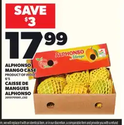 Independent Grocer ALPHONSO MANGO CASE,6 'S offer