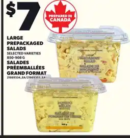 Independent Grocer LARGE PREPACKAGED SALADS , 850-908 G offer