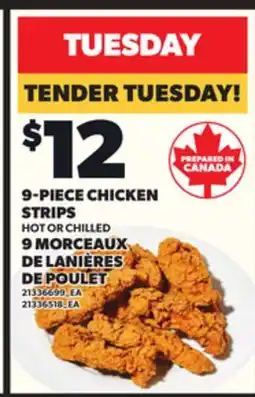 Independent Grocer 9-PIECE CHICKEN STRIPS offer