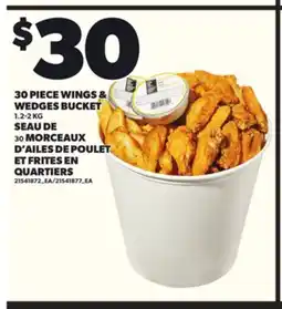 Independent Grocer 30 PIECE WINGS & WEDGES BUCKET, 1.2-2 KG offer