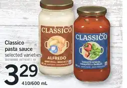 Fortinos CLASSICO PASTA SAUCE, 410/600 ML offer