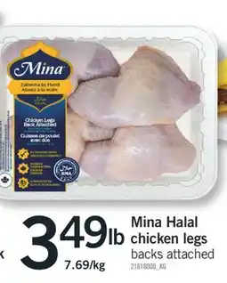 Fortinos Mina Halal chicken legs offer