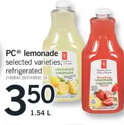 Fortinos PC LEMONADE, 1.54 L offer