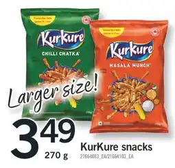 Fortinos KURKURE SNACKS, 270 g offer