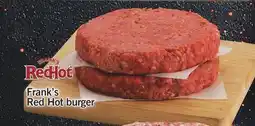 Fortinos FRANK'S RED HOT BURGER offer