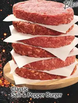 Fortinos CLASSIC SALT & PEPPER BURGER offer