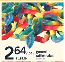 Fortinos GUMMI RATTLESNAKES offer