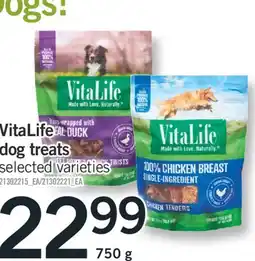 Fortinos VITALIFE DOG TREATS, 750 G offer