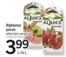 Fortinos ALPHONSO JUICES, 1.75 L offer