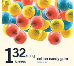 Fortinos COTTON CANDY GUM offer