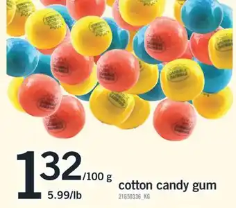 Fortinos COTTON CANDY GUM offer