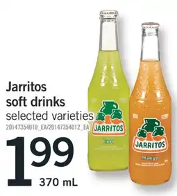 Fortinos JARRITOS SOFT DRINKS, 370 ML offer
