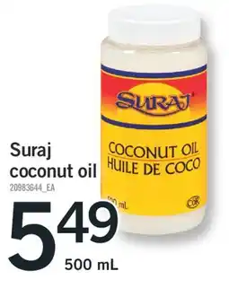 Fortinos SURAJ COCONUT OIL, 500 mL offer