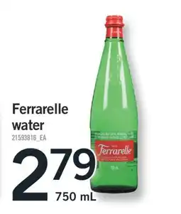Fortinos FERRARELLE WATER, 750 mL offer