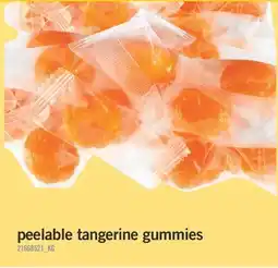 Fortinos PEELABLE TANGERINE GUMMIES, 100 G offer