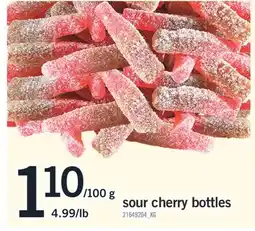 Fortinos SOUR CHERRY BOTTLES offer