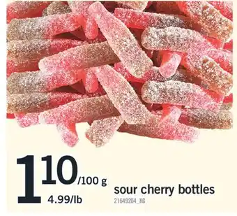 Fortinos SOUR CHERRY BOTTLES offer