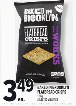 Metro BROOKLYN FLATBREAD CRISPS offer