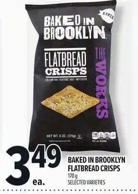 Metro BROOKLYN FLATBREAD CRISPS offer