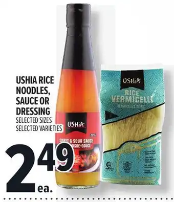 Metro USHIA RICE NOODLES, SAUCE OR DRESSING offer