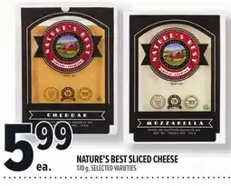 Metro NATURE'S BEST SLICED CHEESE offer