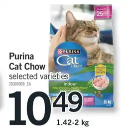 Fortinos PURINA CAT CHOW CAT, 1.42-2 kg offer