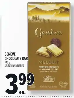 Metro GENÈVE CHOCOLATE BAR offer