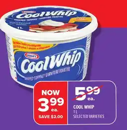 Metro COOL WHIP offer