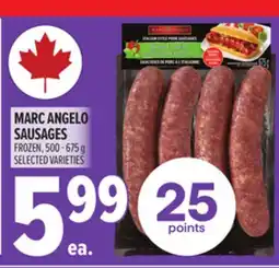 Metro MARC ANGELO SAUSAGES offer