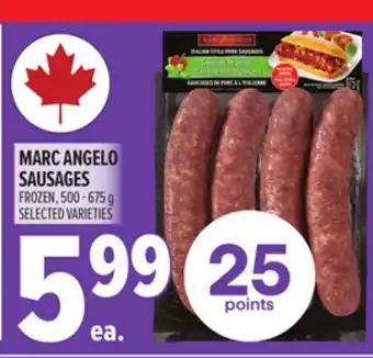 Metro MARC ANGELO SAUSAGES offer