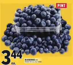 Metro BLUEBERRIES offer