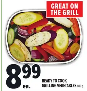 Metro READY TO COOK GRILLING VEGETABLES offer
