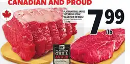 Metro PLATINUM GRILL ANGUS TOP SIRLOIN STEAK VALUE PACK OR ROAST offer